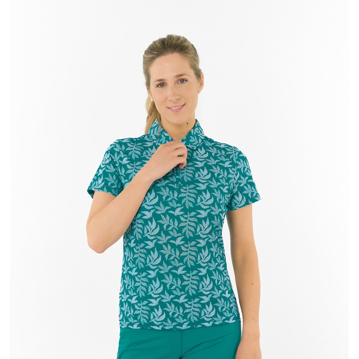 Pure Golf Ladies Short Sleeve Polo – Natural Style Meets Modern Performance