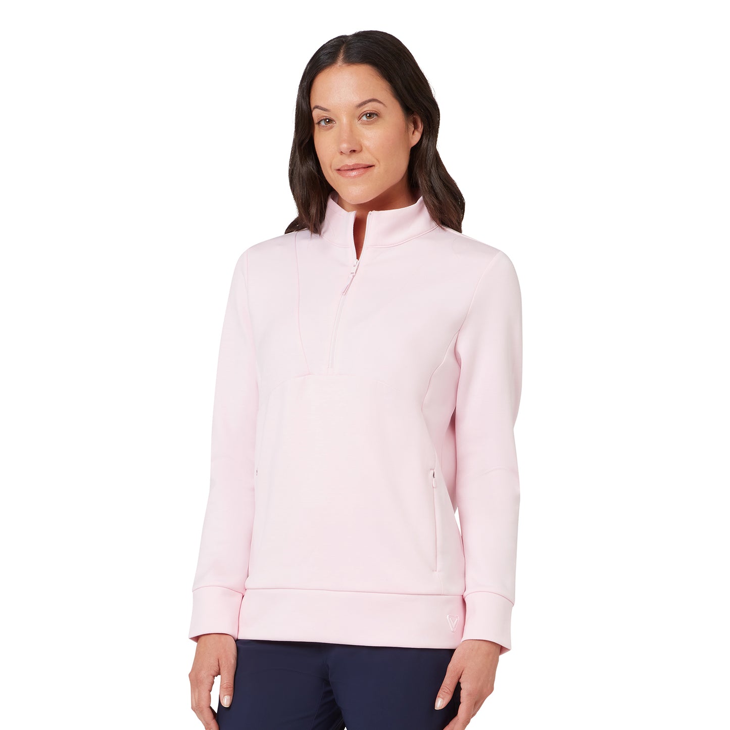 Callaway Ladies Soft Touch Pullover with Neat Contour Seams for a Sporty Chic Silhouette