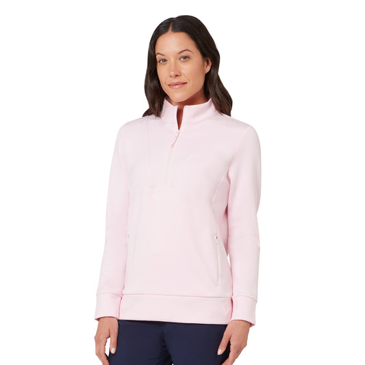 Callaway Ladies Soft Touch Pullover with Neat Contour Seams for a Sporty Chic Silhouette