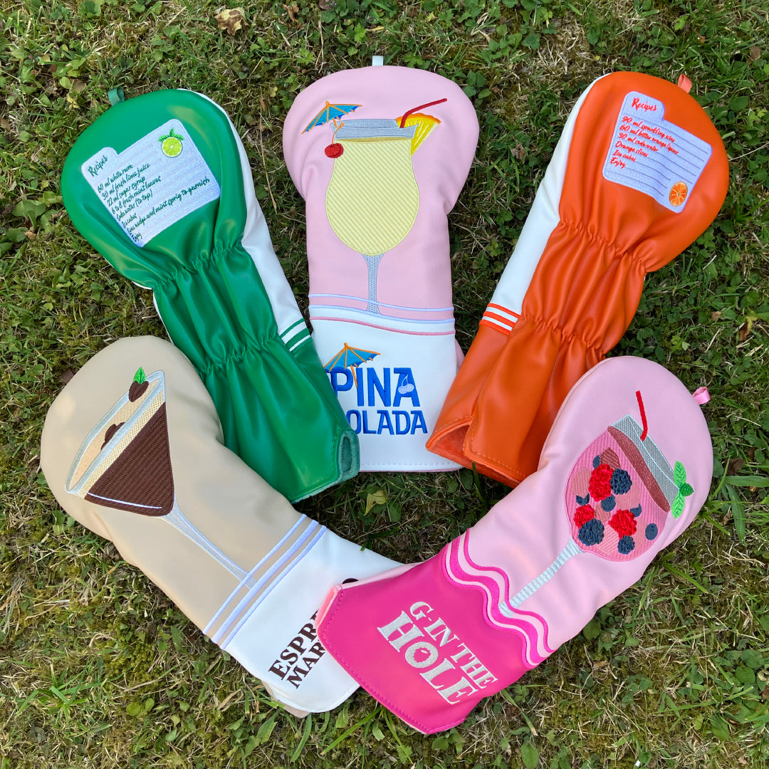 Surprizeshop Ladies Novelty Cocktail Golf Driver Headcover – Stylish Club Cover