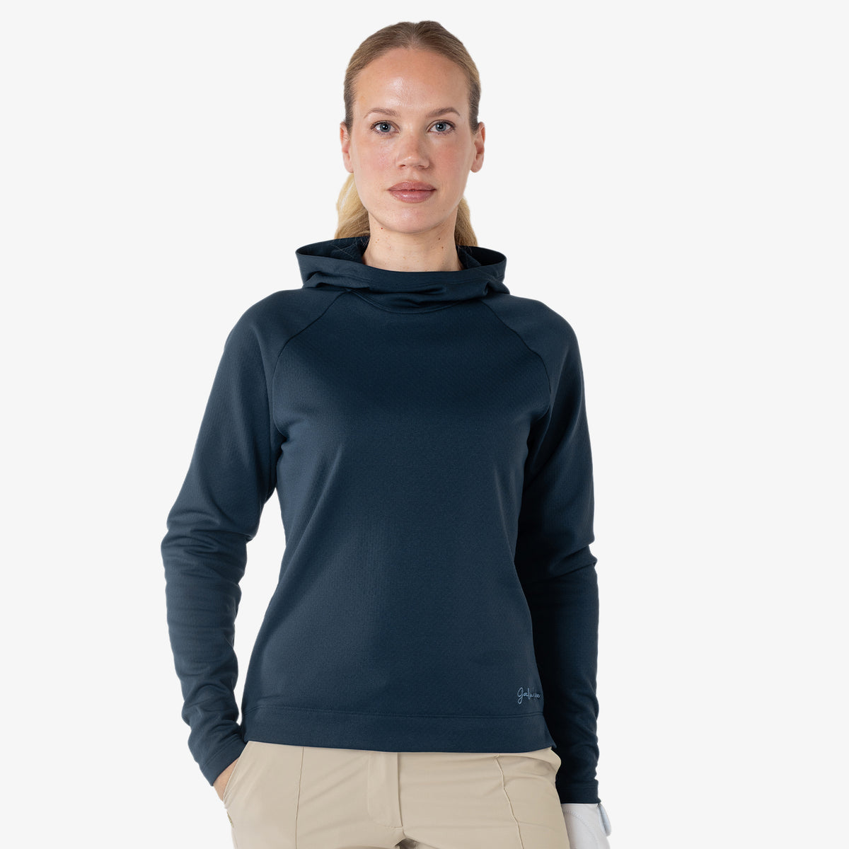 Galvin Green Ladies Thermal Golf Hoodie in Navy