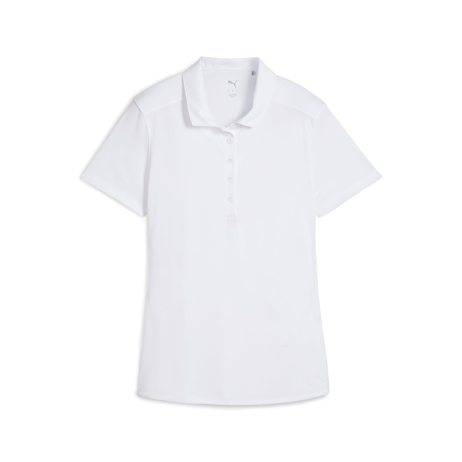 Puma Golf Ladies Short Sleeve Polo in White