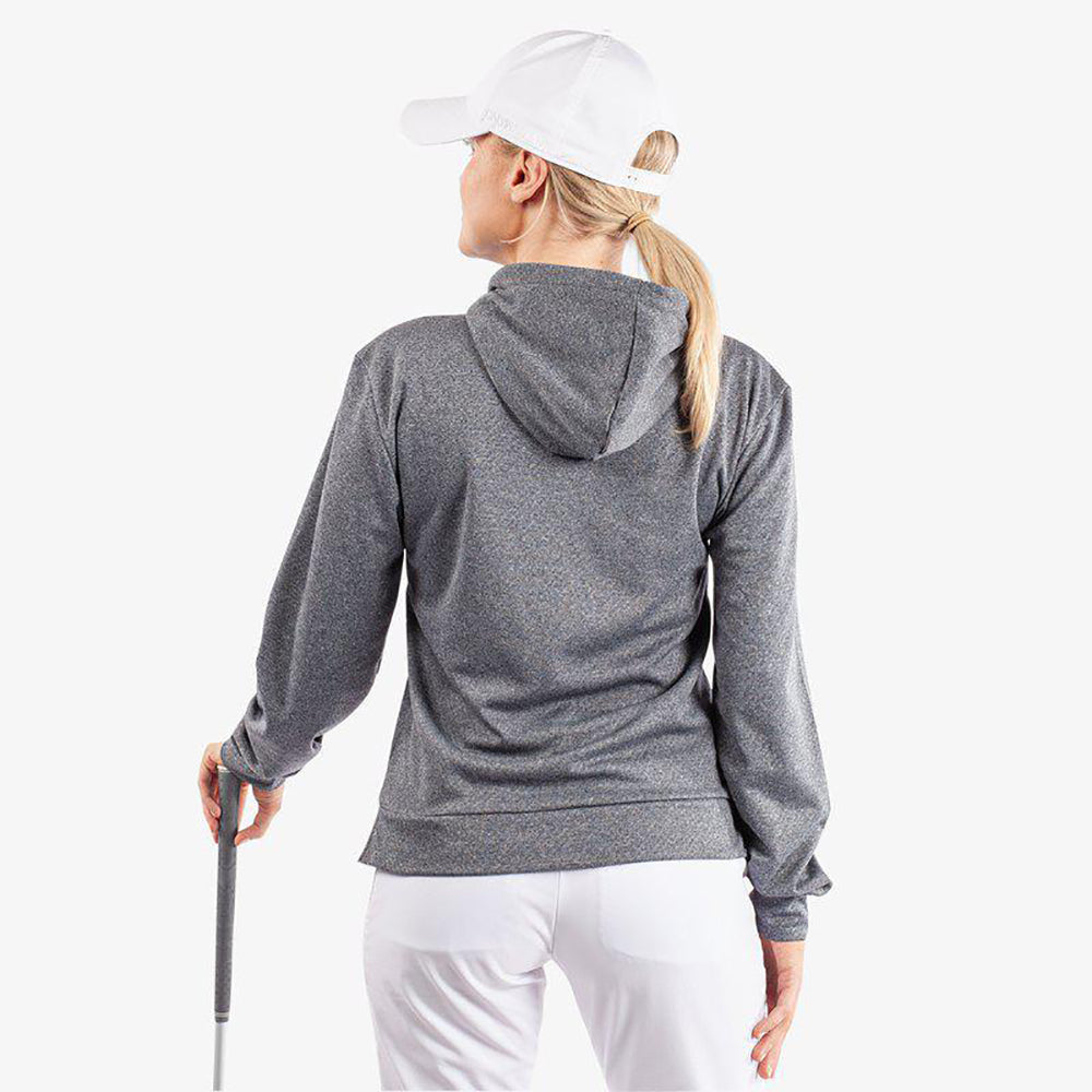 Galvin Green Ladies Navy Insulating Hooded Sweatshirt for Ultimate Game-Day Comfort
