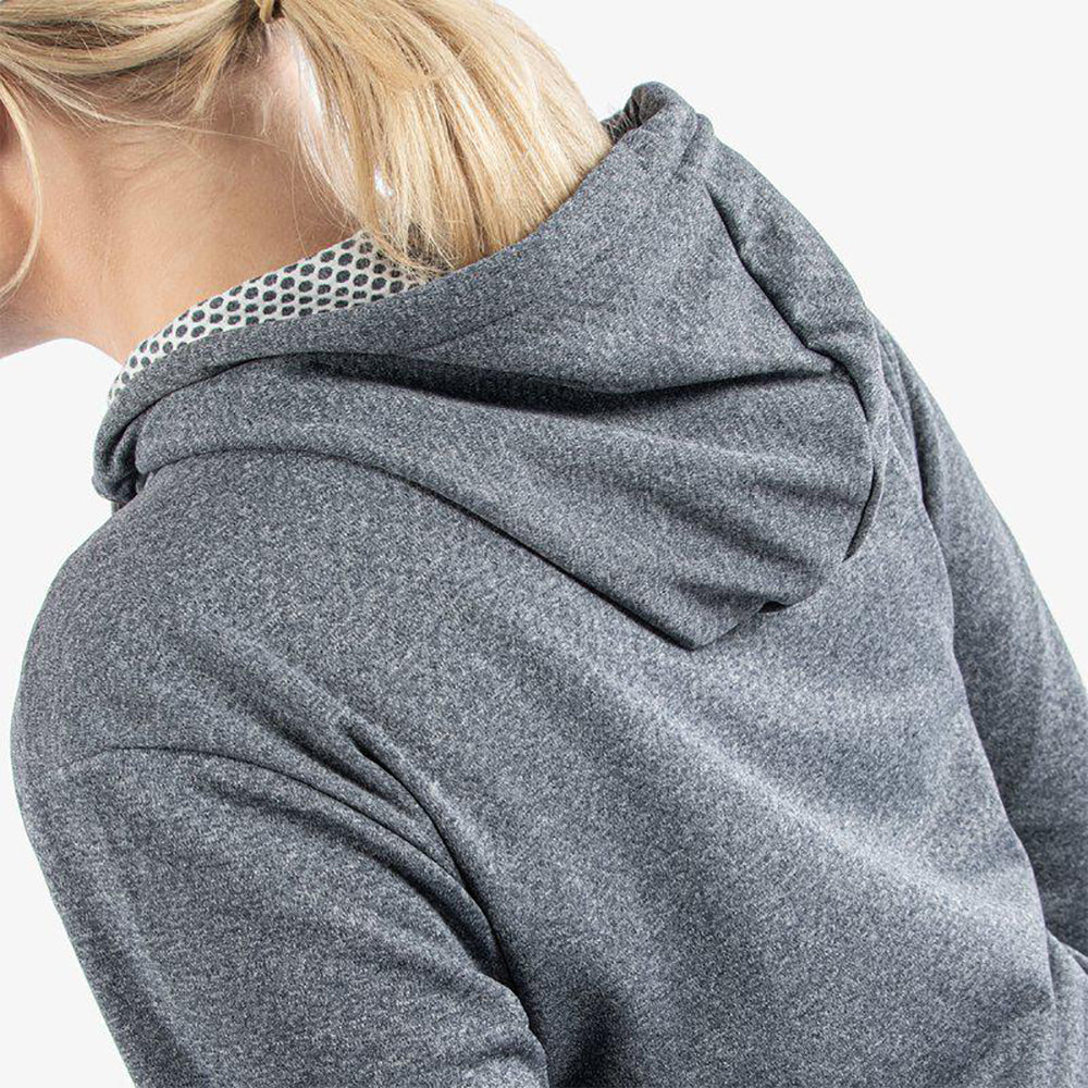 Galvin Green Ladies Navy Insulating Hooded Sweatshirt for Ultimate Game-Day Comfort