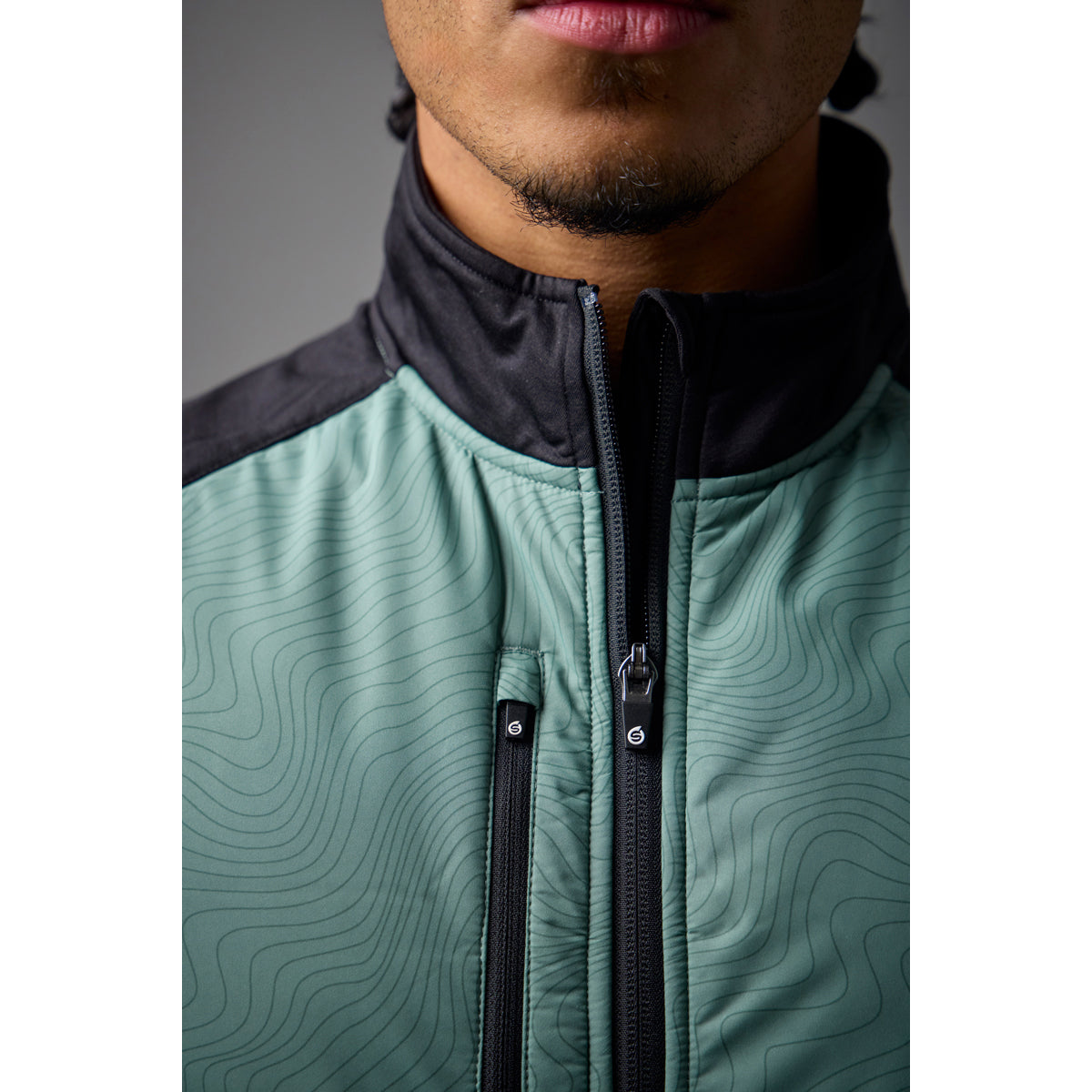 Sunderland Mens Thermal Hybrid Jacket with Water Repellent Finish