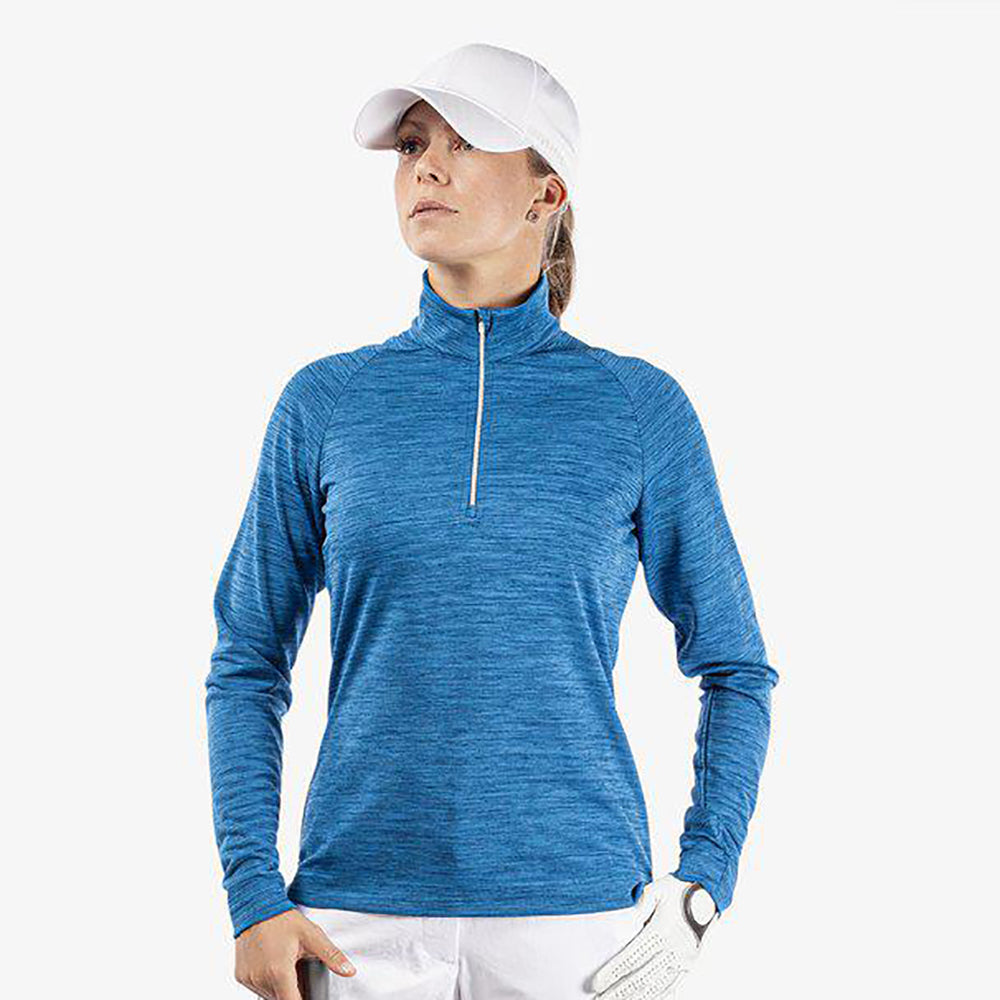 Galvin Green Women's INSULA Zip-Neck Top for Seasonless Sophistication
