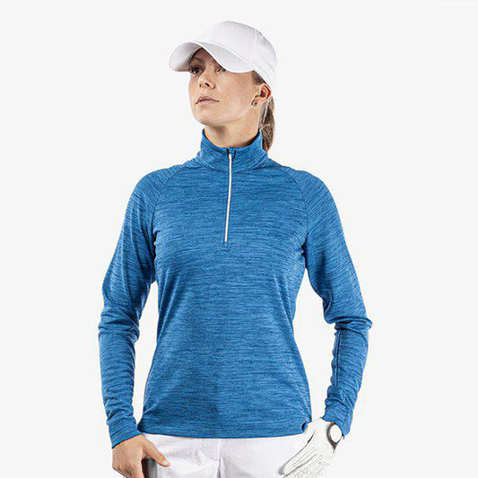 Galvin Green Women's INSULA Zip-Neck Top for Seasonless Sophistication