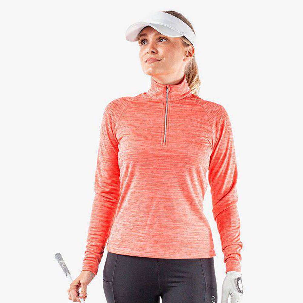 Galvin Green Women's INSULA Zip-Neck Top for Seasonless Sophistication