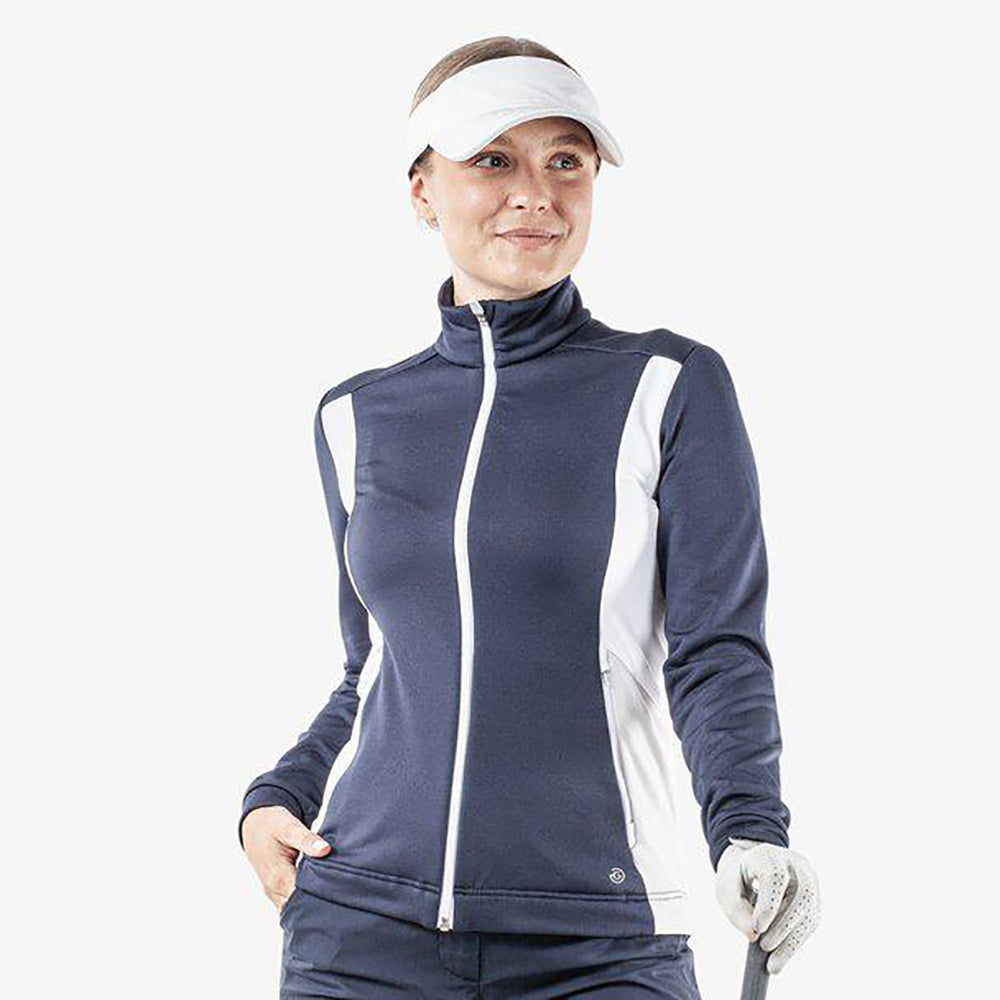 Galvin Green Ladies Full-Zip INSULA Golf Mid Layer in Navy