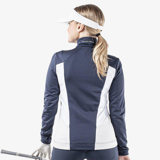 Galvin Green Ladies Full-Zip INSULA Golf Mid Layer in Navy