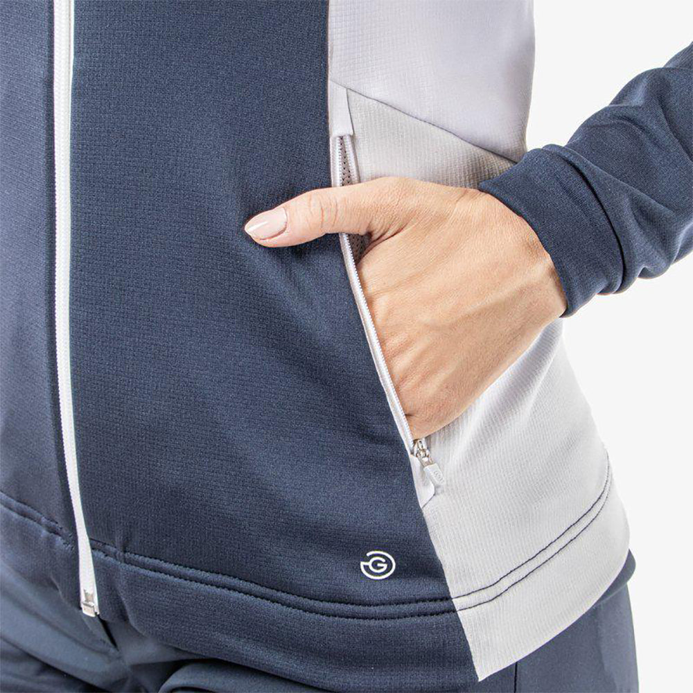 Galvin Green Ladies Full-Zip INSULA Golf Mid Layer in Navy