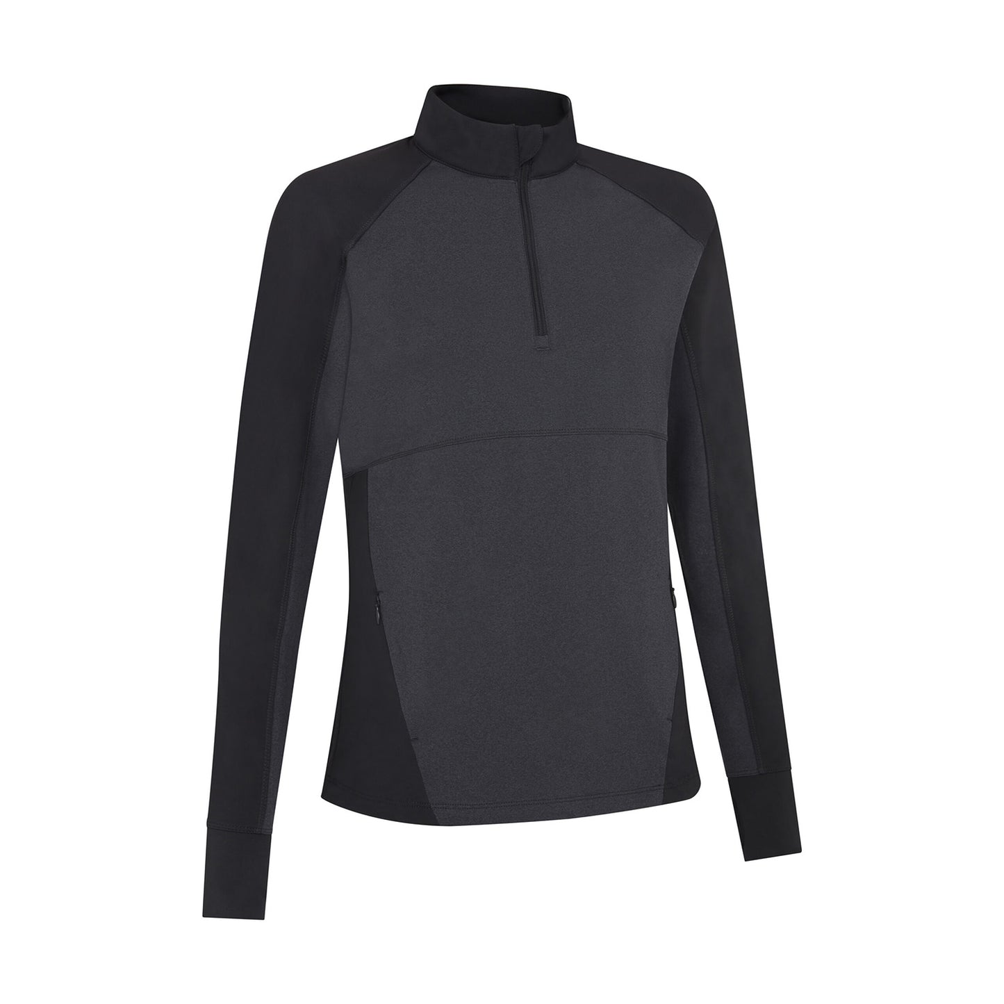 Callaway Women's Soft-Stretch Water Repellent 1/4 Zip Top in Black