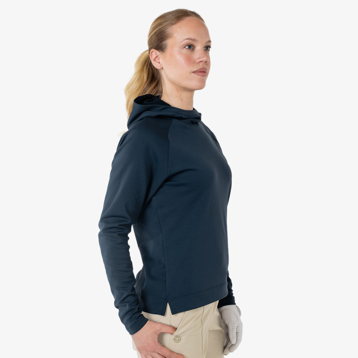 Galvin Green Ladies Thermal Golf Hoodie in Navy