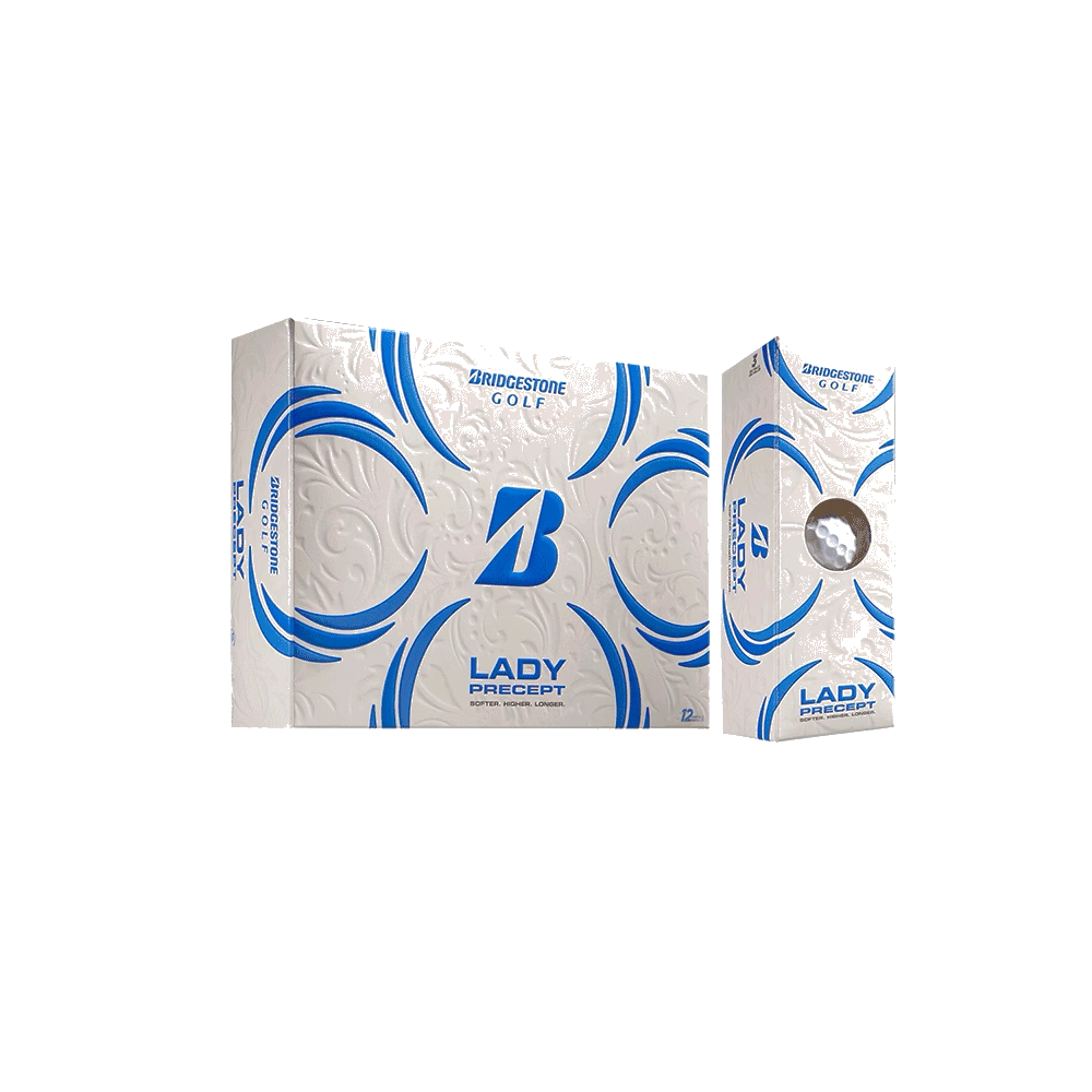 Lady Precept Dozen Pack of Golf Balls for Confidence with Every Shot