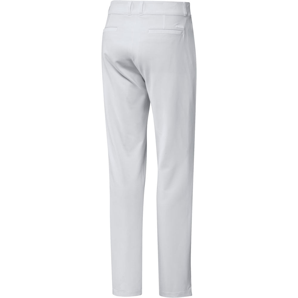 adidas Ladies Soft Stretch Golf Trousers in White