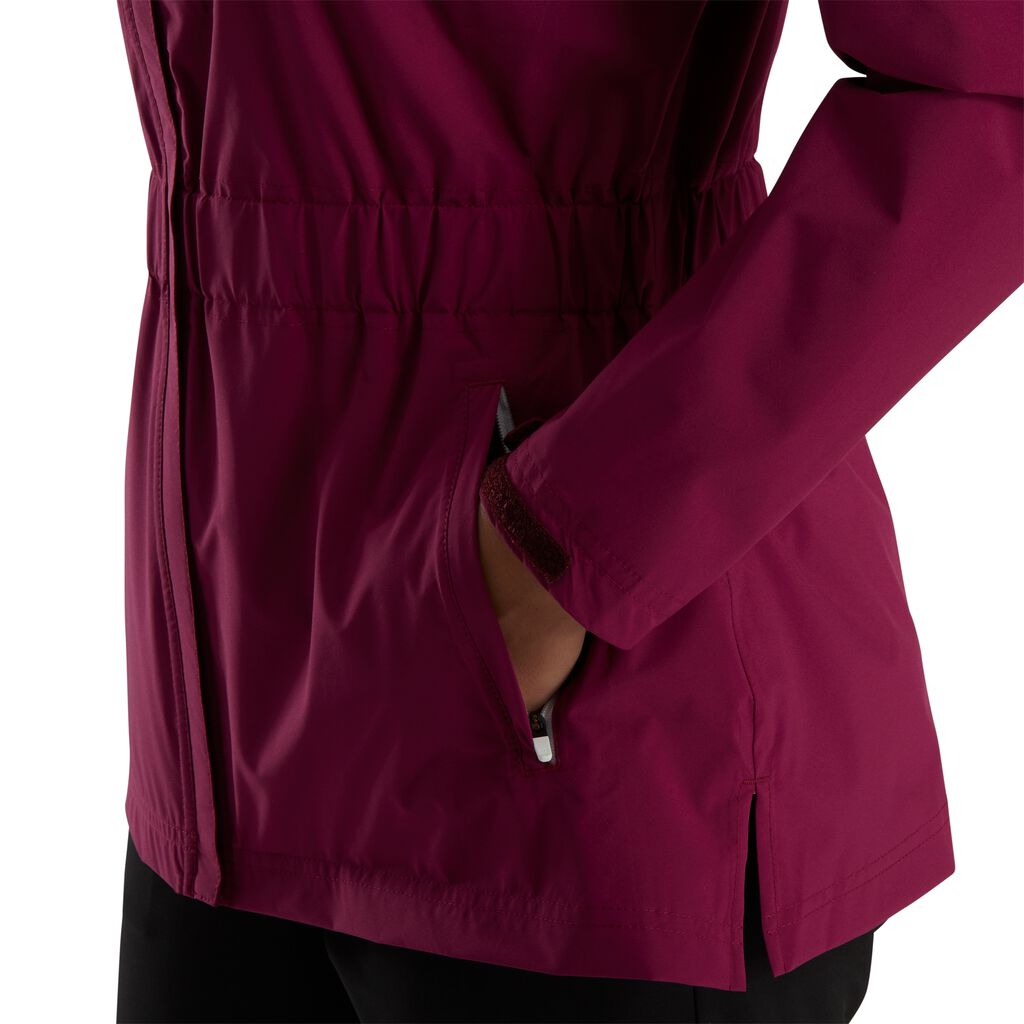 FootJoy Ladies Lightweight Waterproof Jacket with Elasticated Waistband