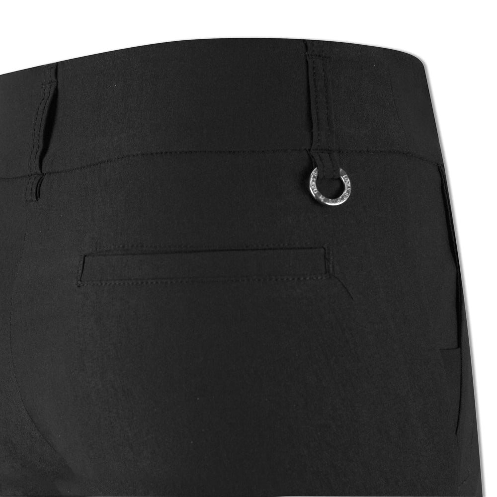 Daily Sports Ladies Shorter-Length Pull-On Black Golf Shorts