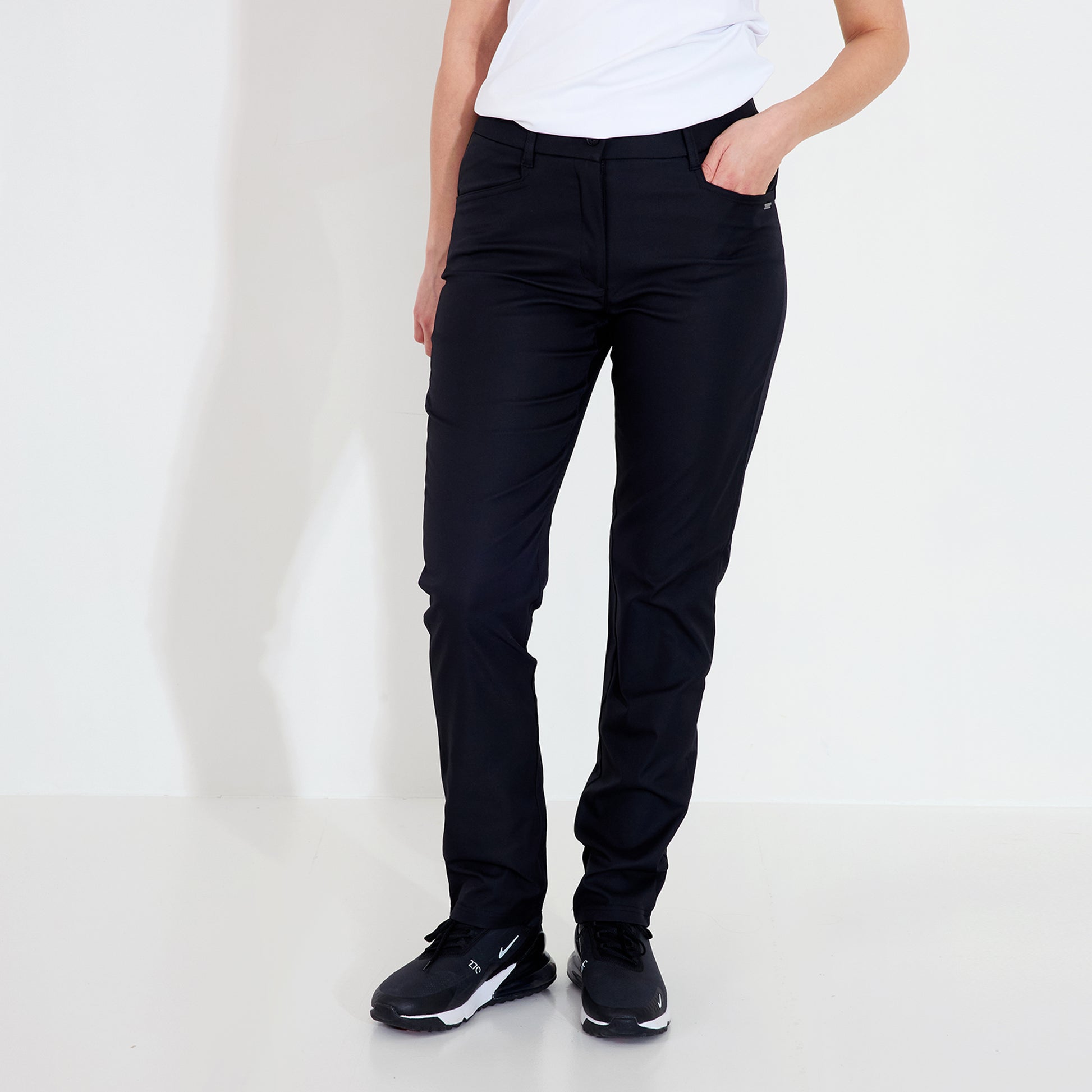Abacus Ladies Trousers in Black - Where Performance Meets Elegance