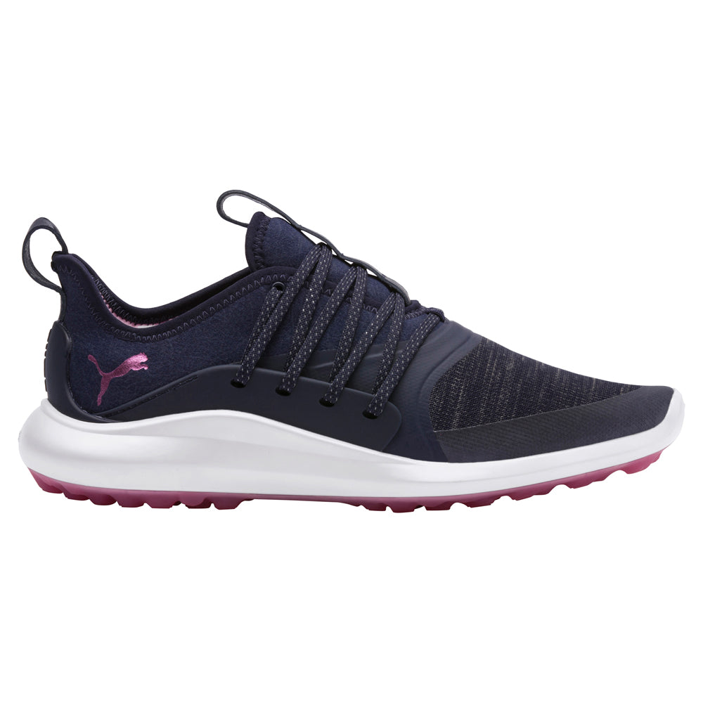 Puma Ladies Ignite NXT Solelace Golf Shoe in Navy Blue