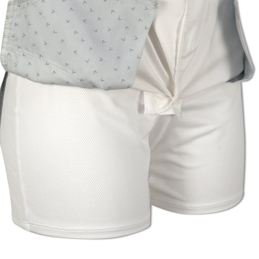 Callaway Ladies Longer Length Skort with Stretch in Brilliant White