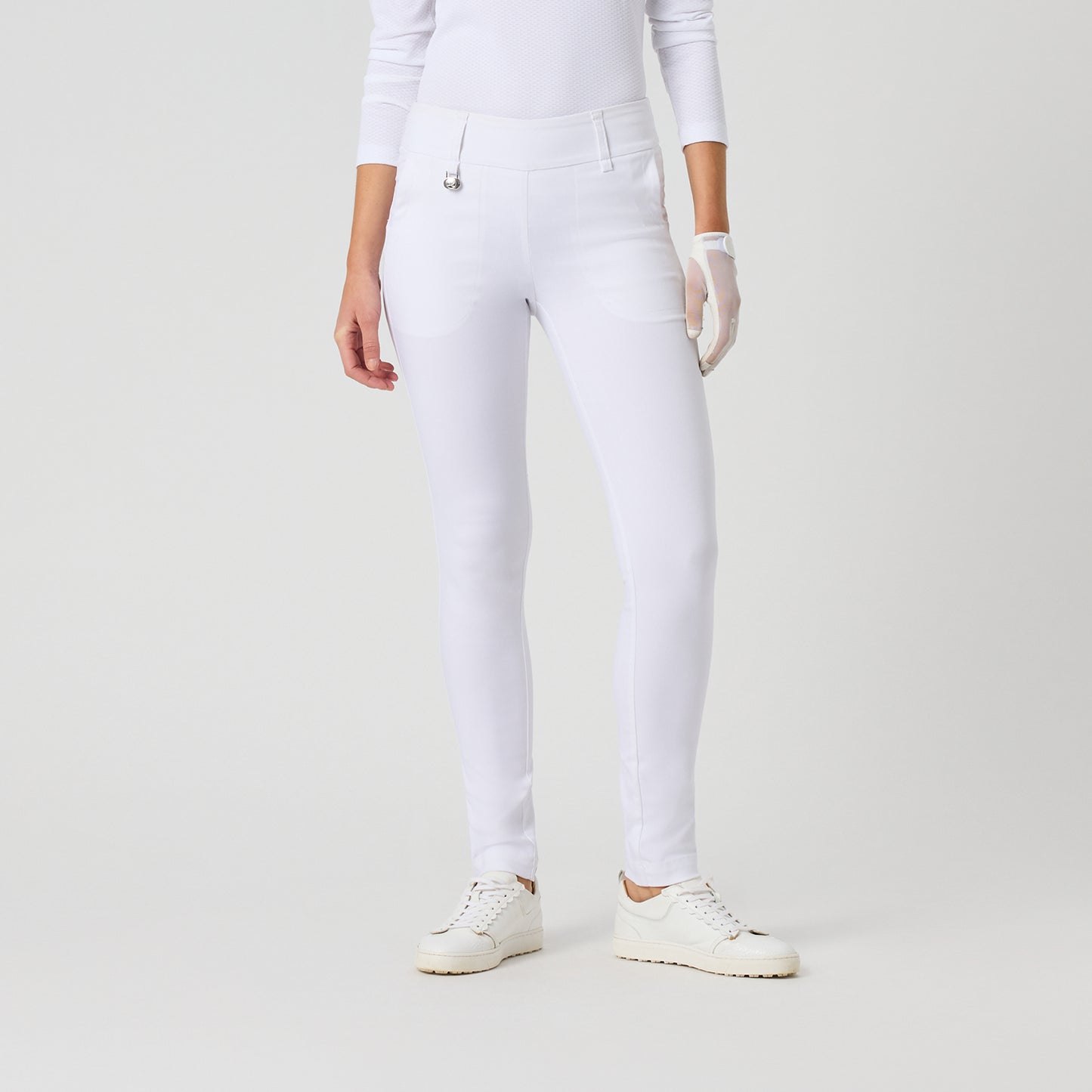 Daily Sports Ladies Pull-On White Golf Trousers