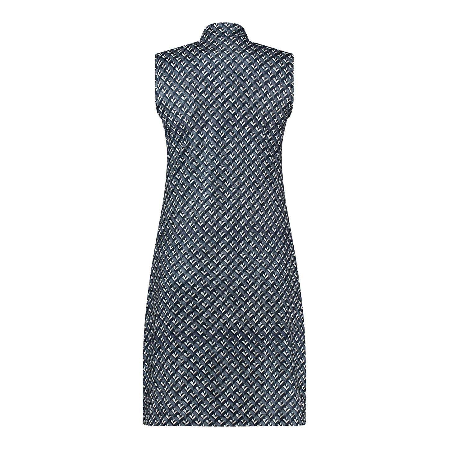 Daily Sports Ladies Sleeveless Geometric Print Dress