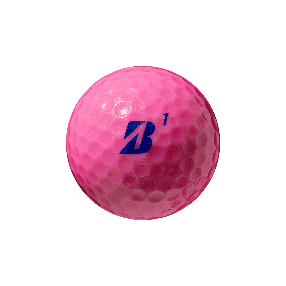 Lady Precept Sleeve of 3 Golf Balls for Confidence with Every Shot in Fabulous Hot Pink