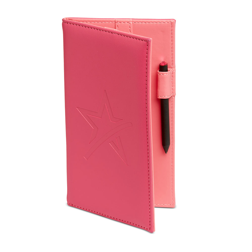 Swing Out Sister Leather Scorecard Holder in Pink Star