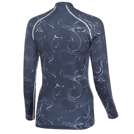 Galvin Green Ladies SKINTIGHT Long Sleeve Base Layer in Navy