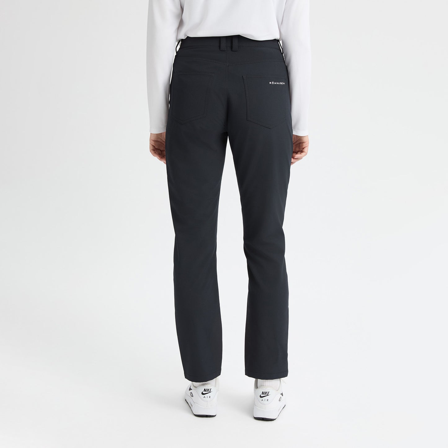 Rohnisch Ladies Chie Brushed Trousers in Black