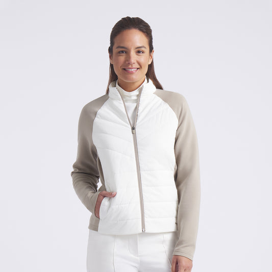Puma Ladies Fleece Hybrid Jacket