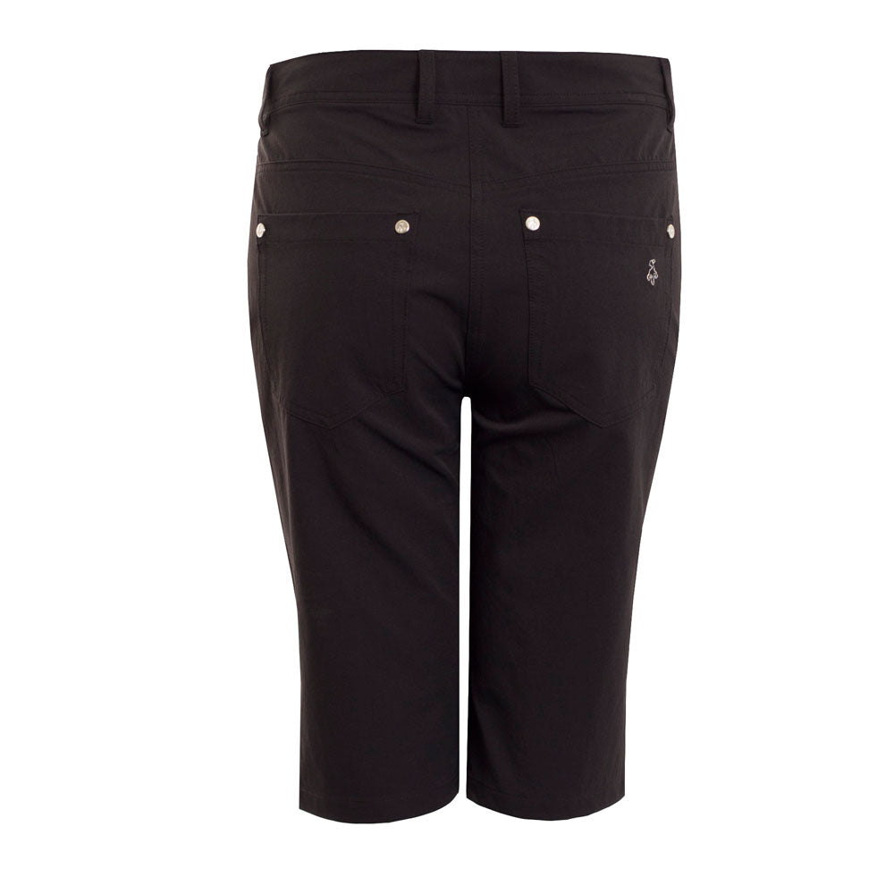 Green Lamb Ladies Bermuda Shorts with UPF30 Protection in Black