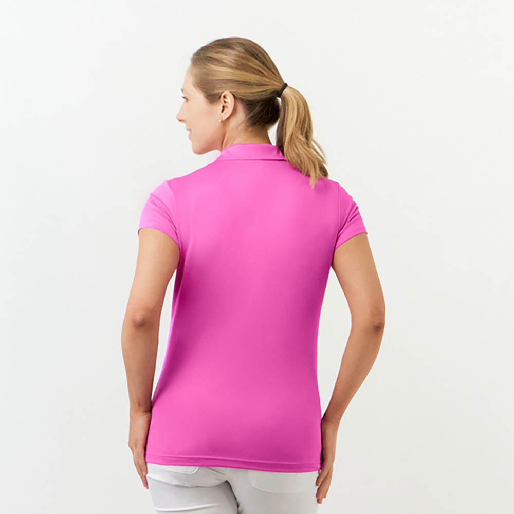 Pure Ladies Silky Soft Cap Sleeve Polo