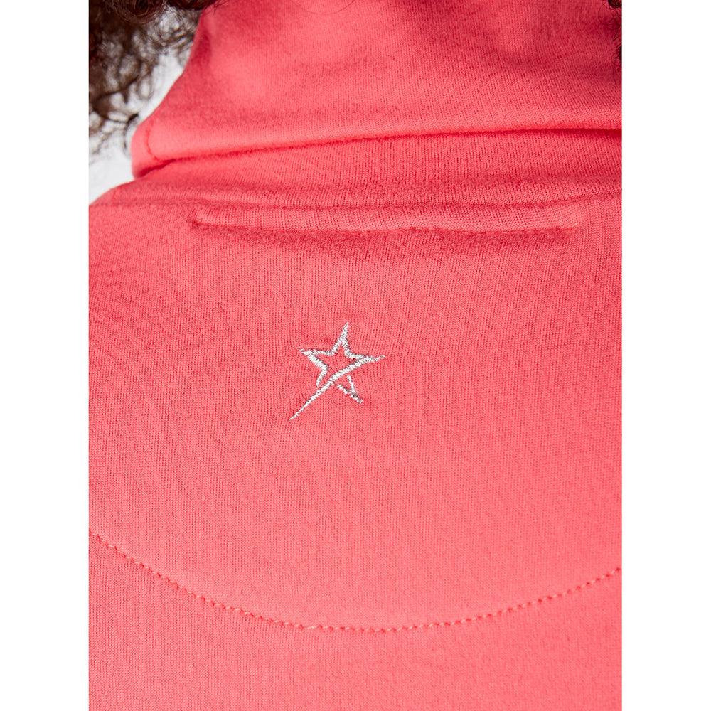 Swing Out Sister Ladies Long Sleeve Roll Neck in Hot Pink - XL Only Left