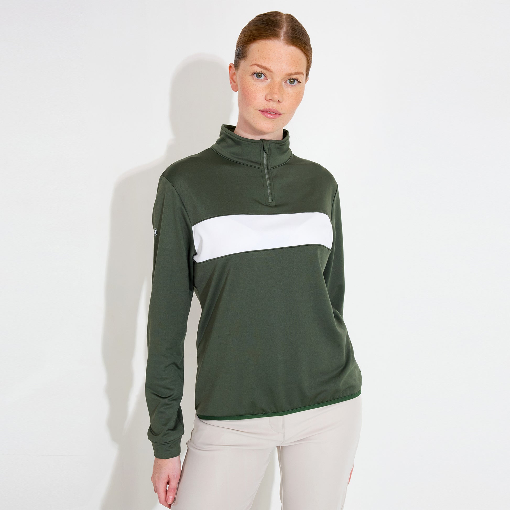 Abacus Ladies Colour Block Mid-Layer Top