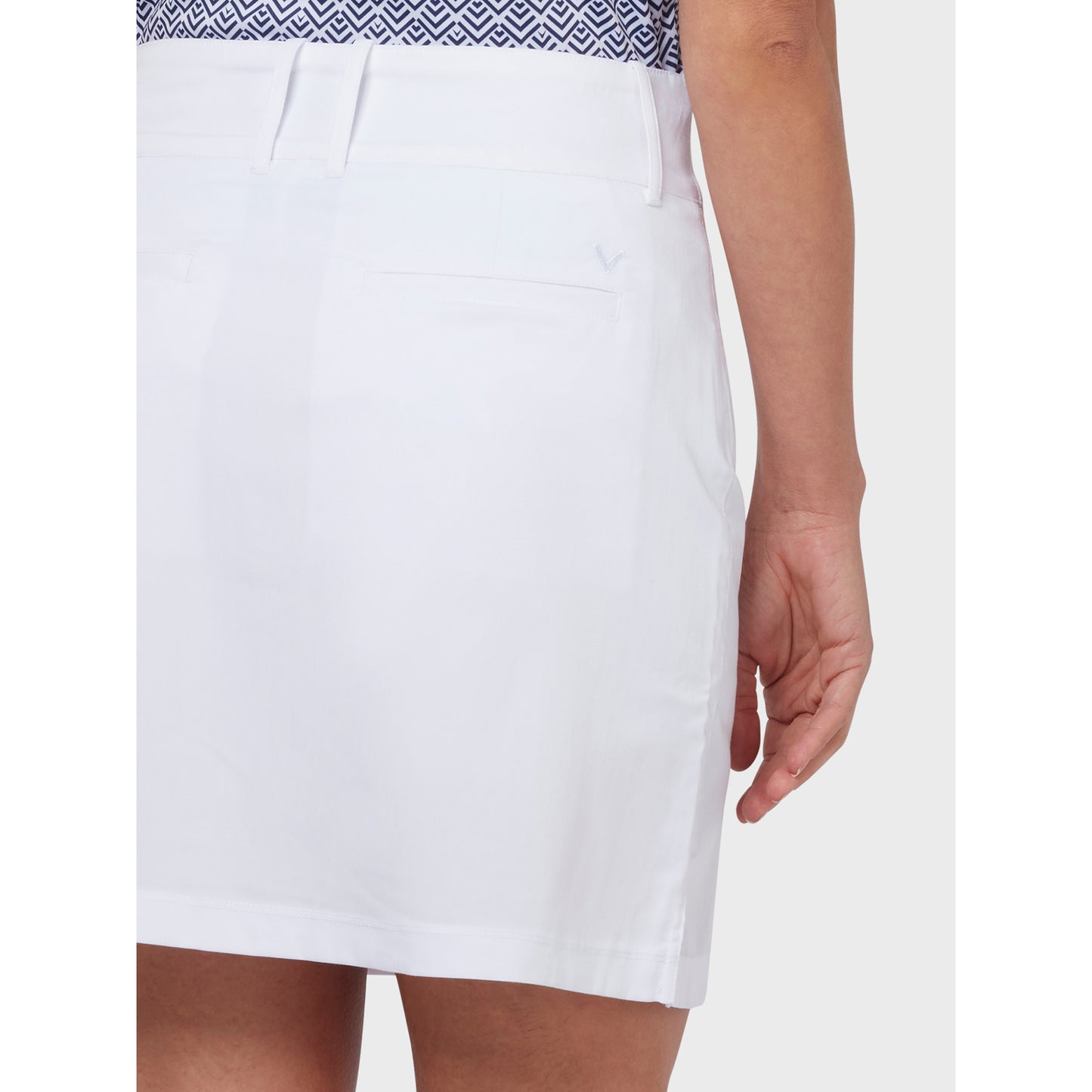 Callaway Ladies Skort with Stretch in Brilliant White - XXL Only Left