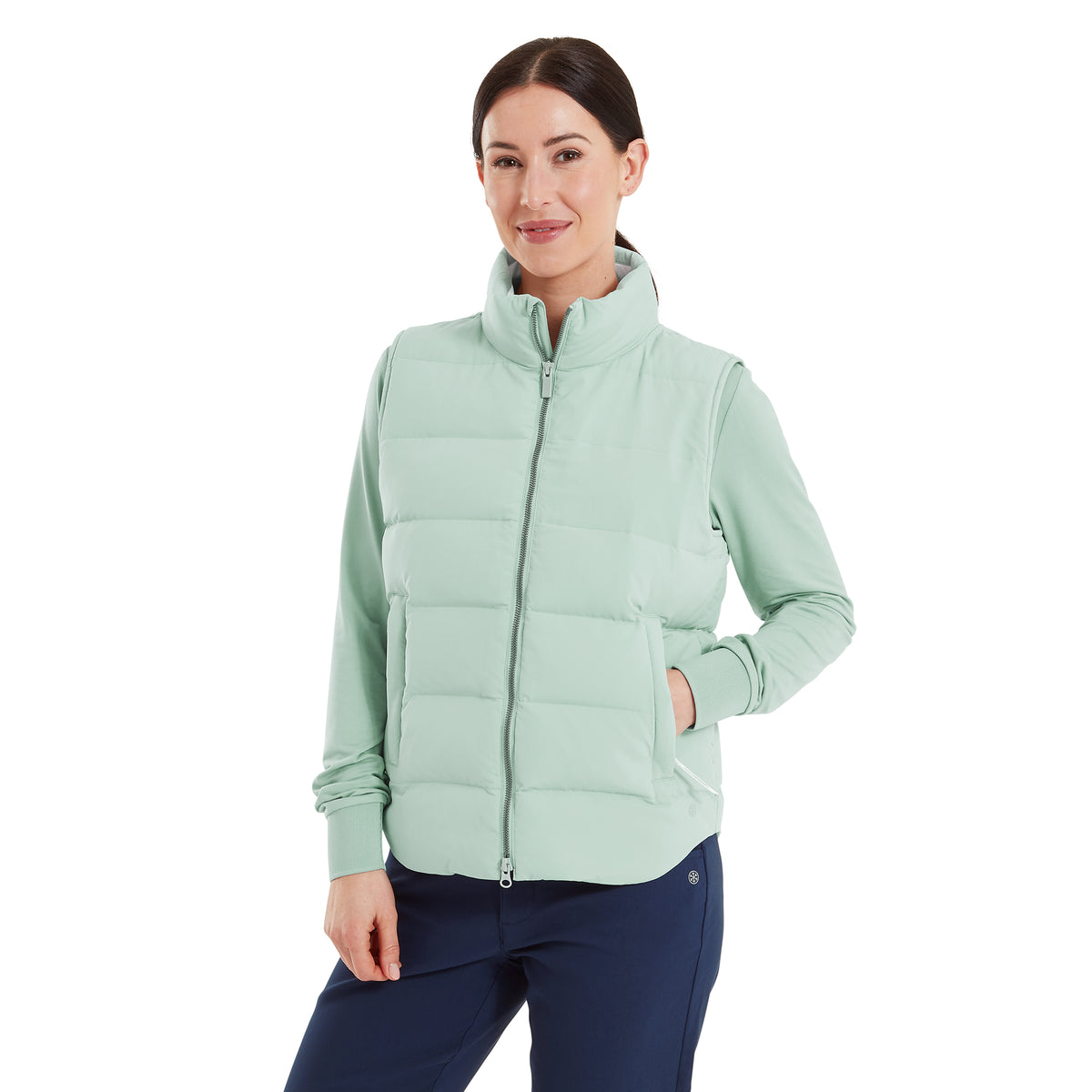 FootJoy Ladies Soft Shell Quilted Gilet with Thermal Insulation