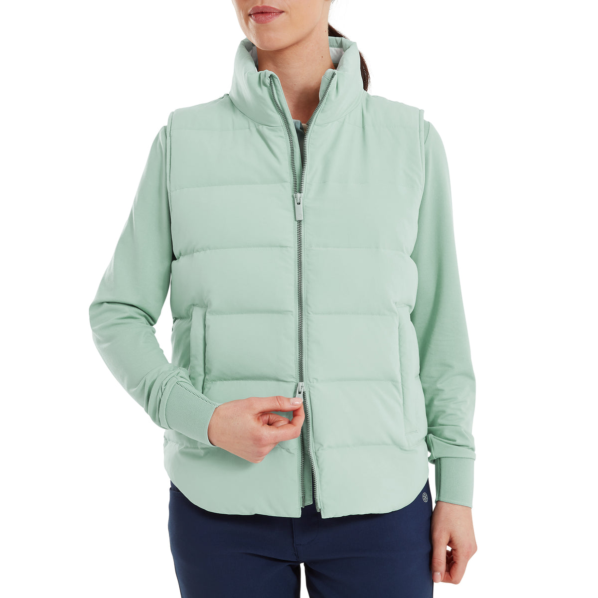 FootJoy Ladies Soft Shell Quilted Gilet with Thermal Insulation