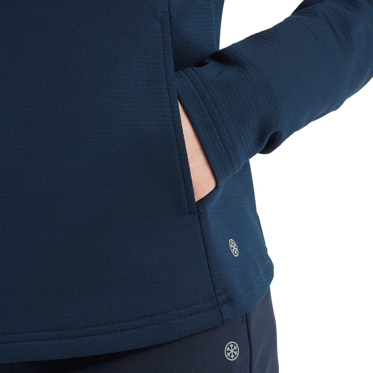 FootJoy Ladies Full Zip Mid-weight Thermal Jacket in Navy 