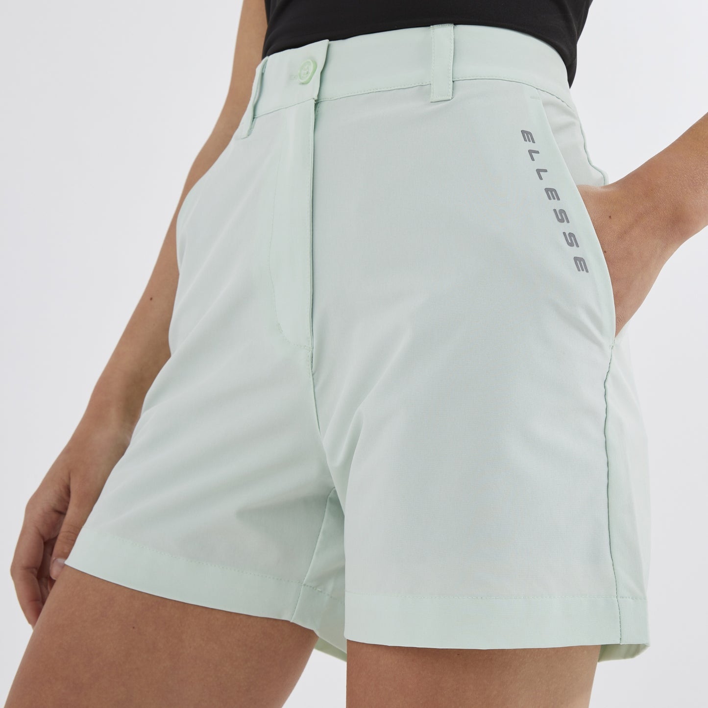 Ellesse Light Green Straight Leg Golf Shorts