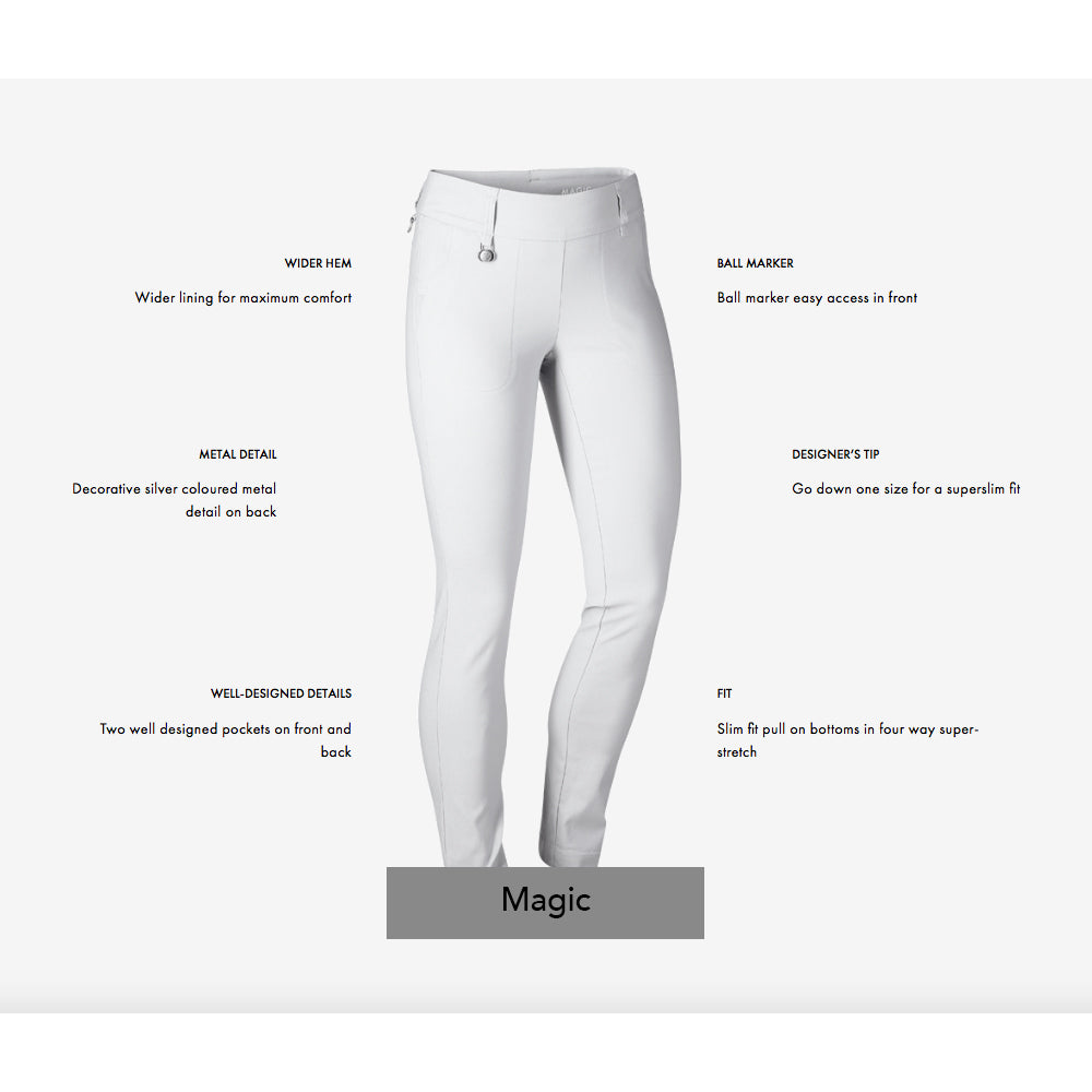 Daily Sports Ladies Pull-On Black Golf Trousers - A Wardrobe Essential for Every Golfer