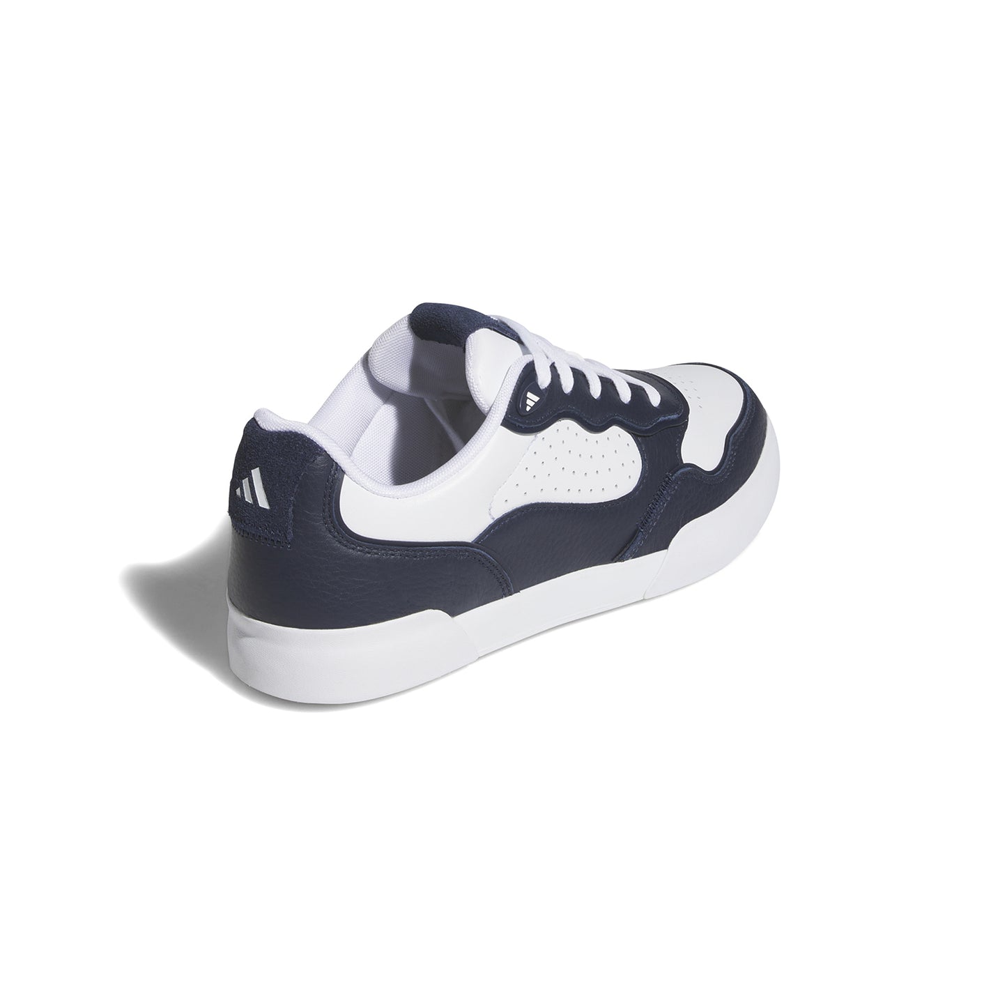 adidas Women's Retrocross 25 Spikeless Golf Shoe in Navy & White