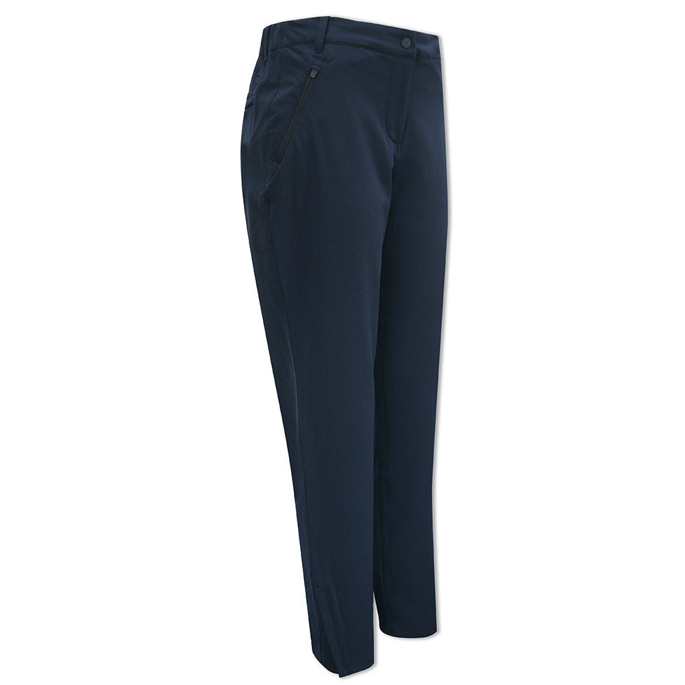 Puma Golf Ladies Brushed-backed Warm Trousers in Navy Blazer