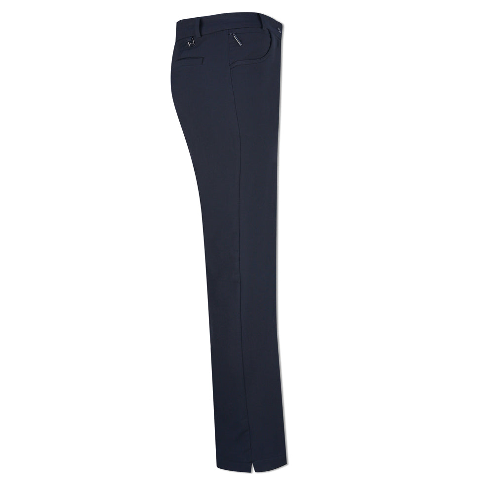 Ping Ladies Straight Leg Trouser with Fleece-Lining in Navy Blue
