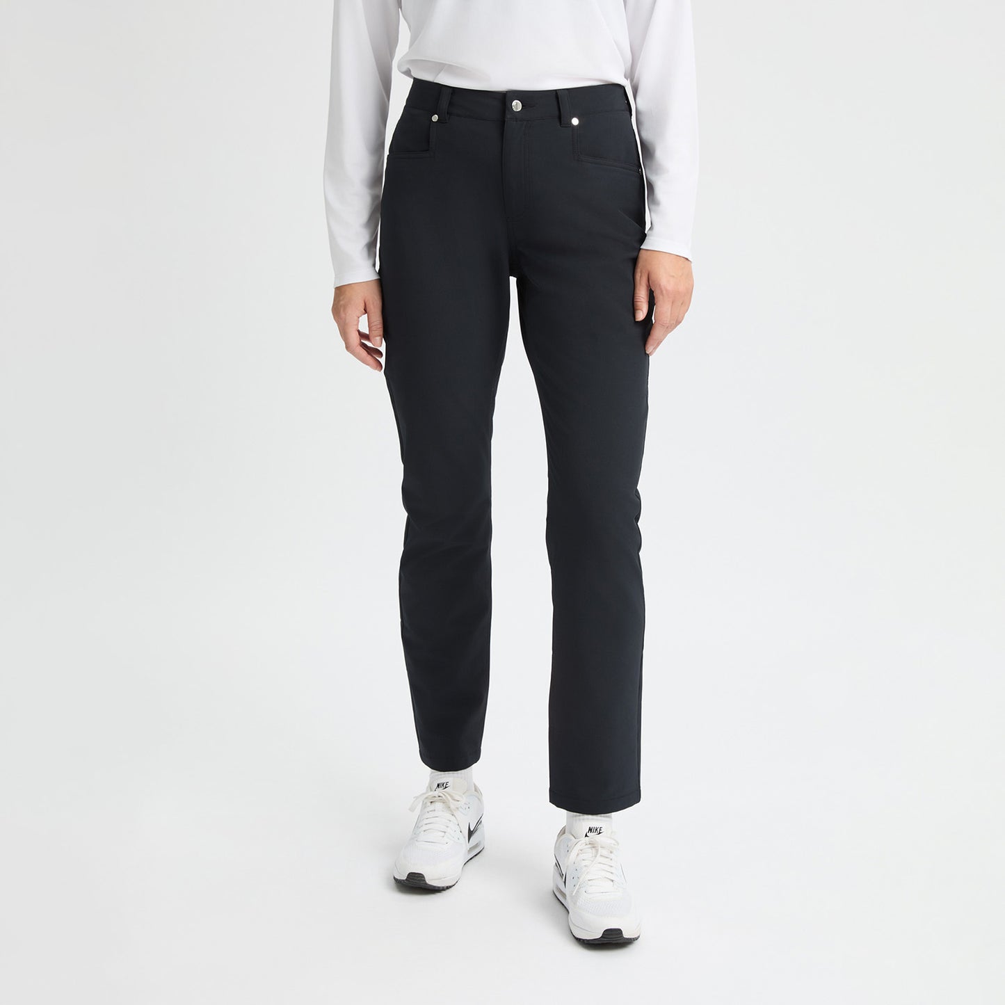 Rohnisch Ladies Chie Brushed Trousers in Black