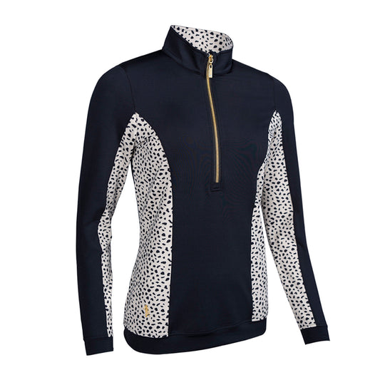 Glenmuir Ladies Lightweight Mid-Layer - Elegant Stretch Comfort for Everyday Wear