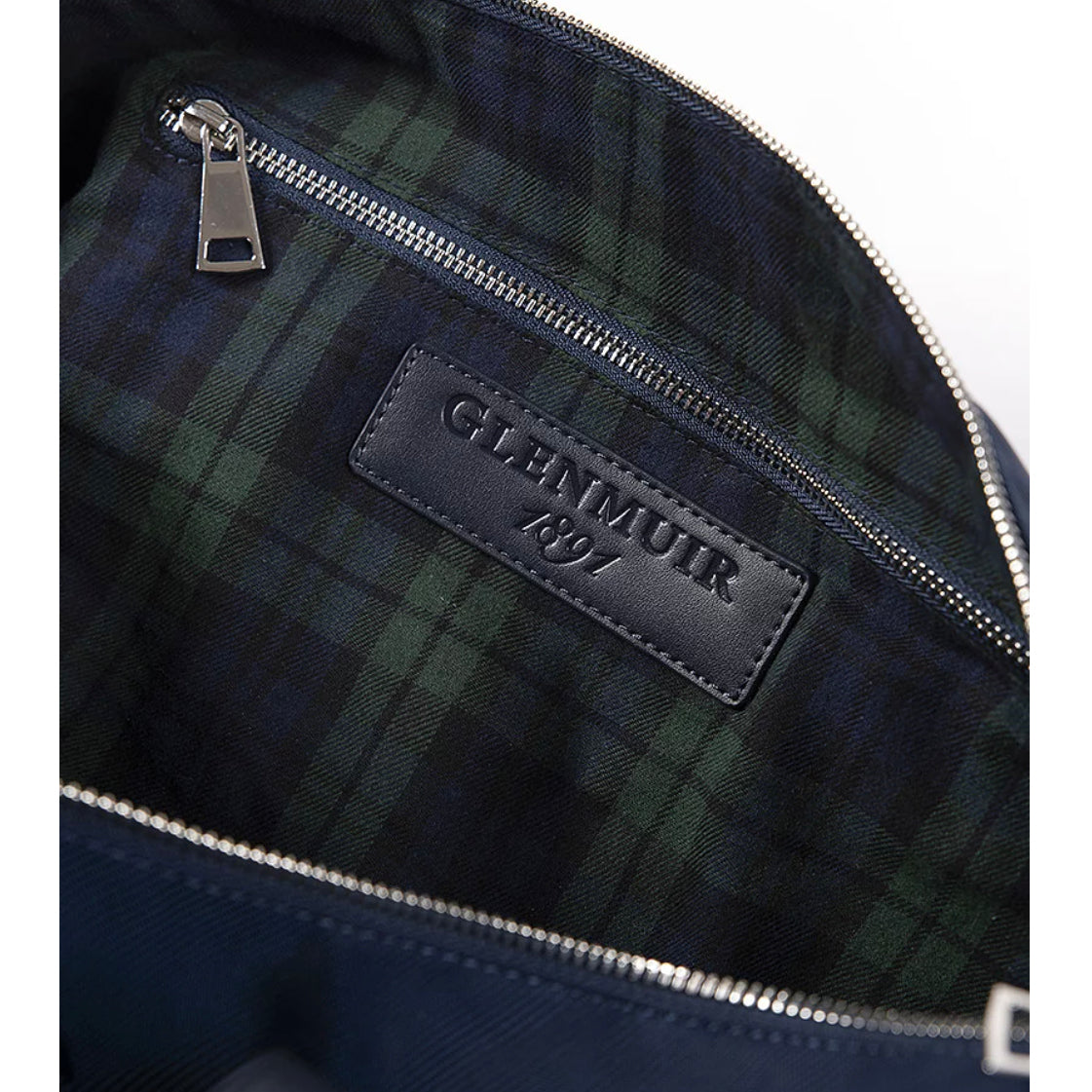Glenmuir Melrose Tartan-Lined Travel Banker Bag 
