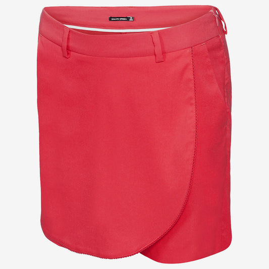Galvin Green Ladies Skort with UPF20+ in Cherry Red