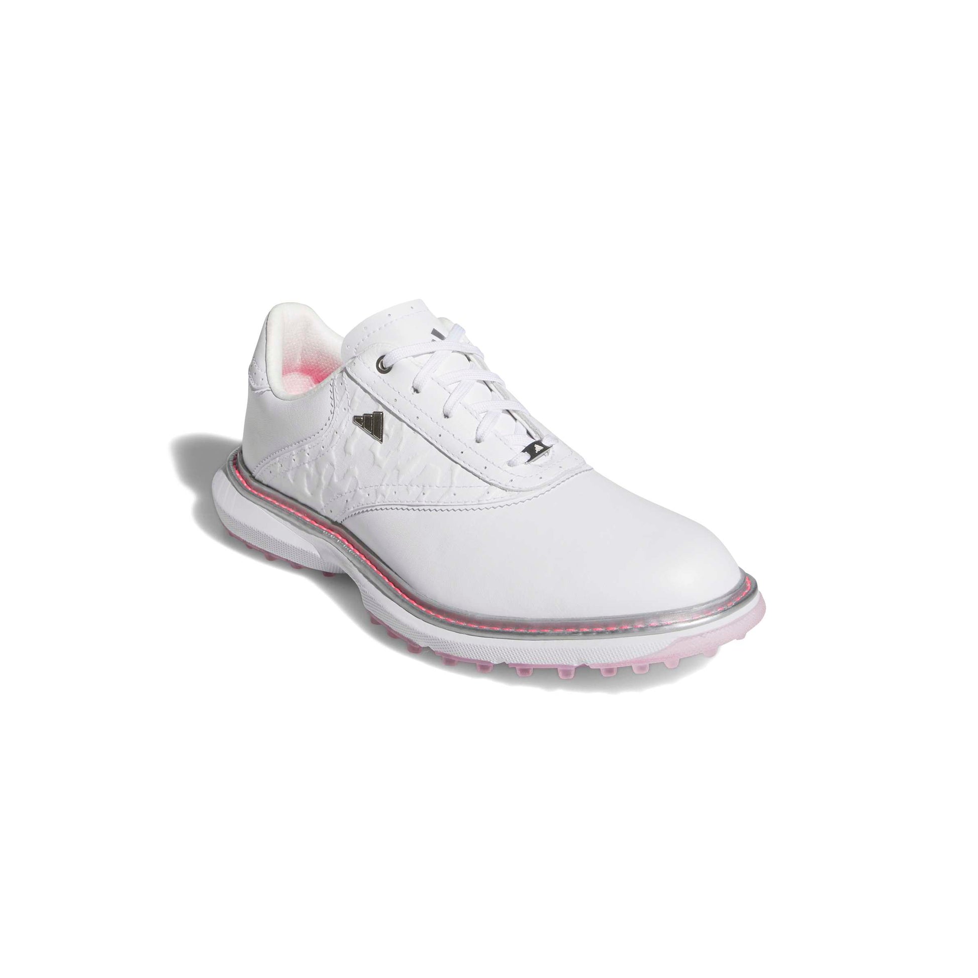 adidas Women's Spikeless Waterproof Golf Shoes with Traditional Silhouette and Contemporary Details