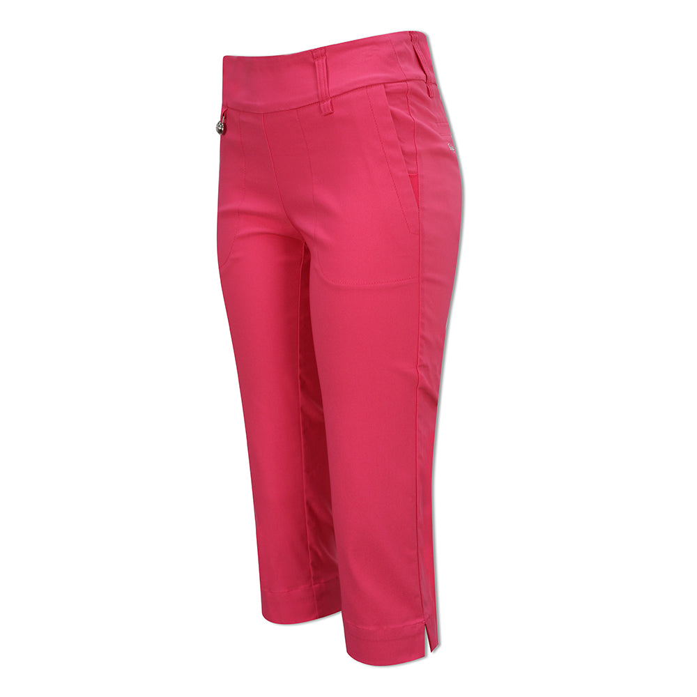 Daily Sports Ladies Pull-On Golf Capris in Dhalia Pink